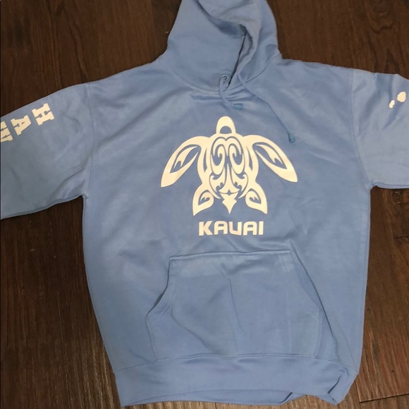 Brandy Melville Tops - Blue sweatshirt from Hawaii